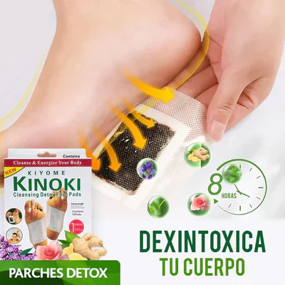 KINOKI™ Parches Desintoxicantes — ¡ El Secreto Japonés!