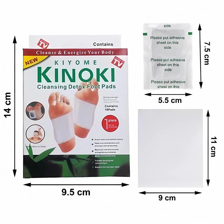 KINOKI™ Parches Desintoxicantes — ¡ El Secreto Japonés!