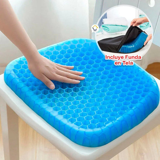 COJÍN EN GEL PARA ASIENTO ®(ADIÓS DOLOR DE ESPALDA).