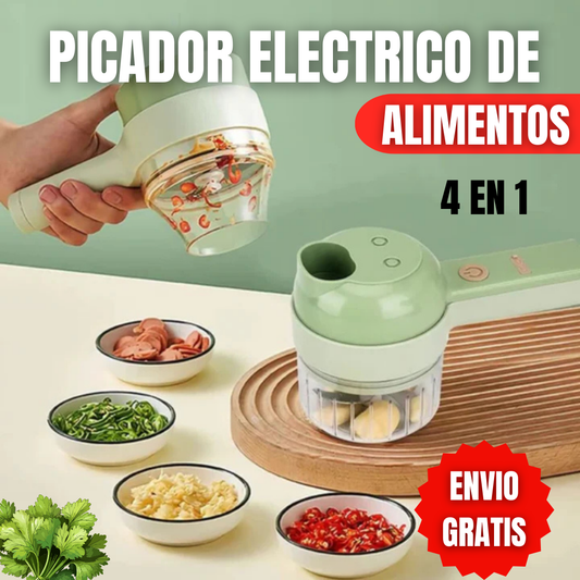 Picador Eléctrico Multifuncional 4en1