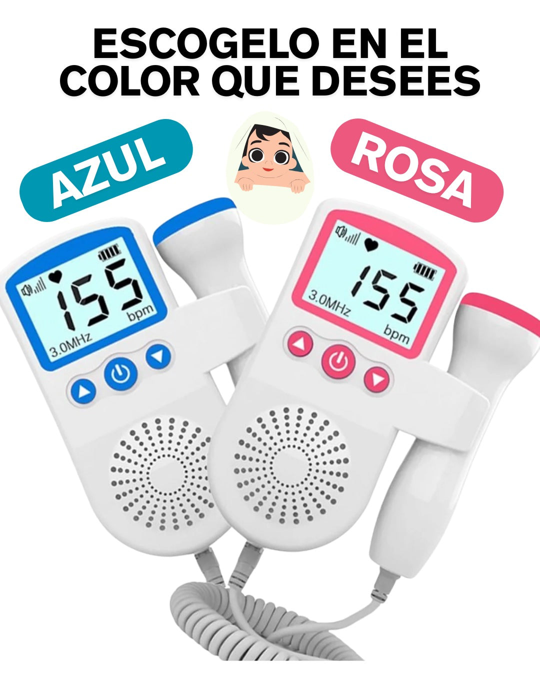 Doppler Fetal + Gel Conductor GRATIS