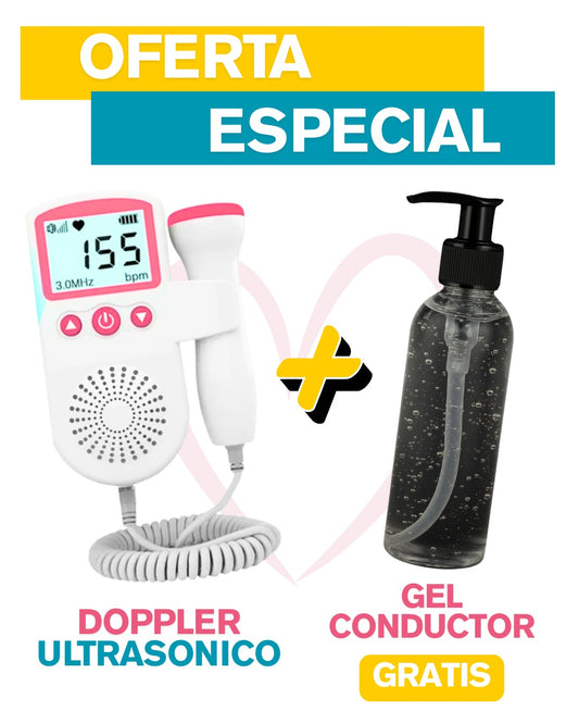 Doppler Fetal + Gel Conductor GRATIS