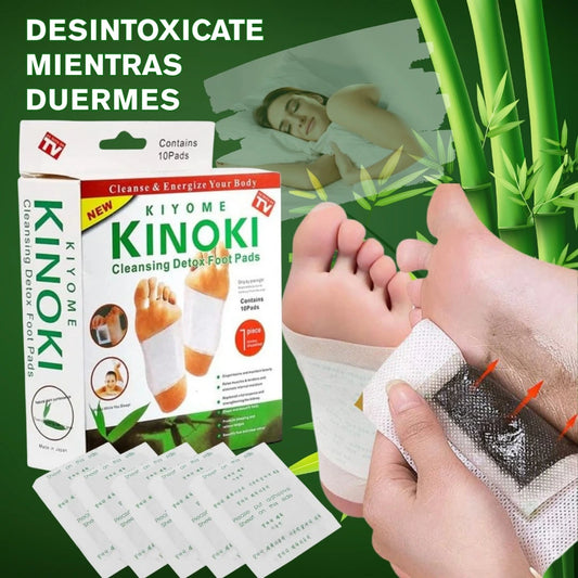 KINOKI™ Parches Desintoxicantes — ¡ El Secreto Japonés!