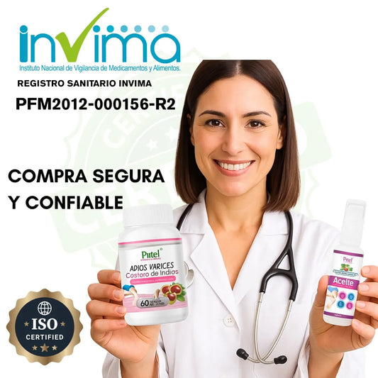 Kit Anti Várices  Castaño de Indias + Aceite Ayurvédico